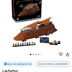 75397 Jabba’s Sail Barge Sealed In Box Lego