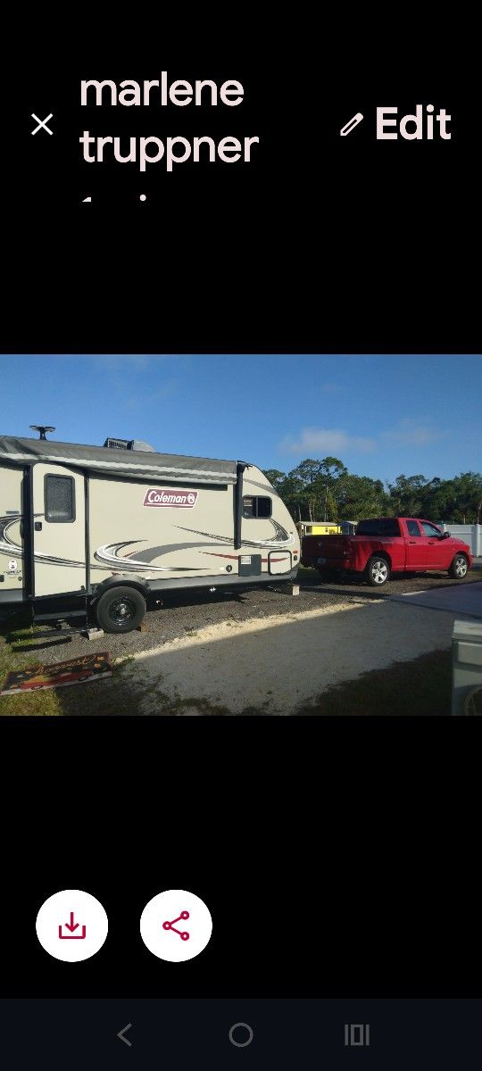 2012 Dodge ram 2018 Coleman Light Camper