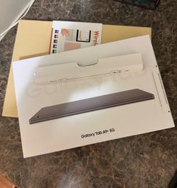 Brand New Samsung Galaxy Tab 5G + & New / Sealed Keyboard case bundle -