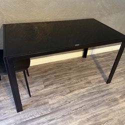 Glass Top Dining Table