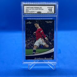 Cristiano Ronaldo CCG Graded 10