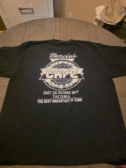 Vintage Marcia’s Silver Spoon Cafe T-Shirt Tacoma WA - Size XL