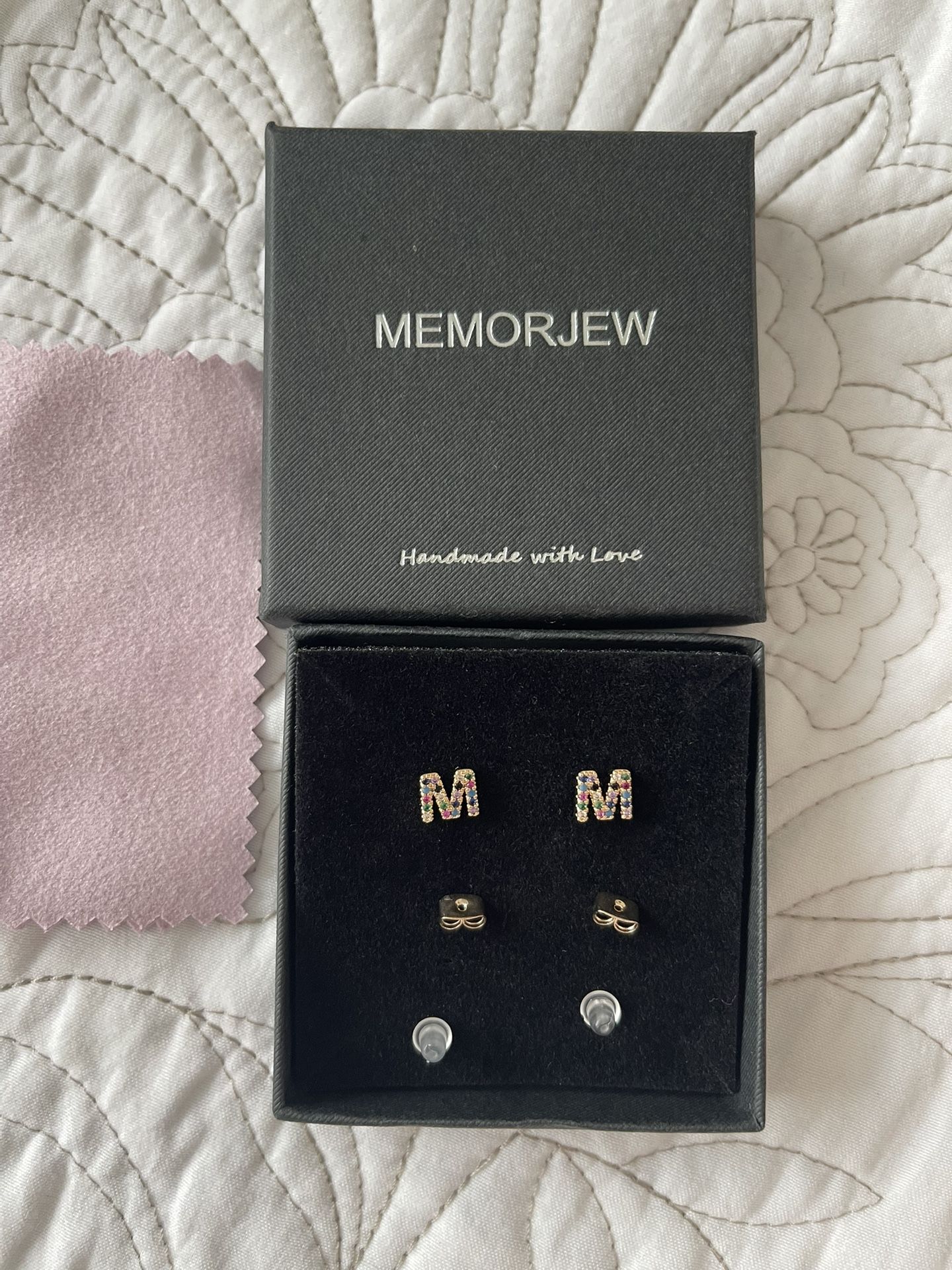 Inicial Letrero Earrings $10.00