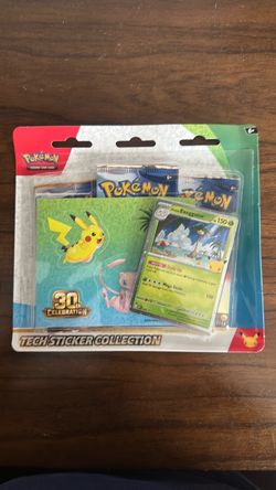 Pokémon 30th Celebration Tech Sticker Collection