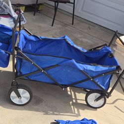 Extra wagon extra large with storage area and storage bag Foldable