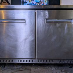 Fagor 48” Commercial Refrigerator – 2 Door Undercounter – Works Great / Gets Cold Fast