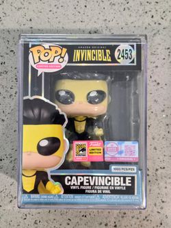 Funko SDCC 2026 Excl Invincible Capevincible #2453 LE 1000 *OFFICIAL STICKER*