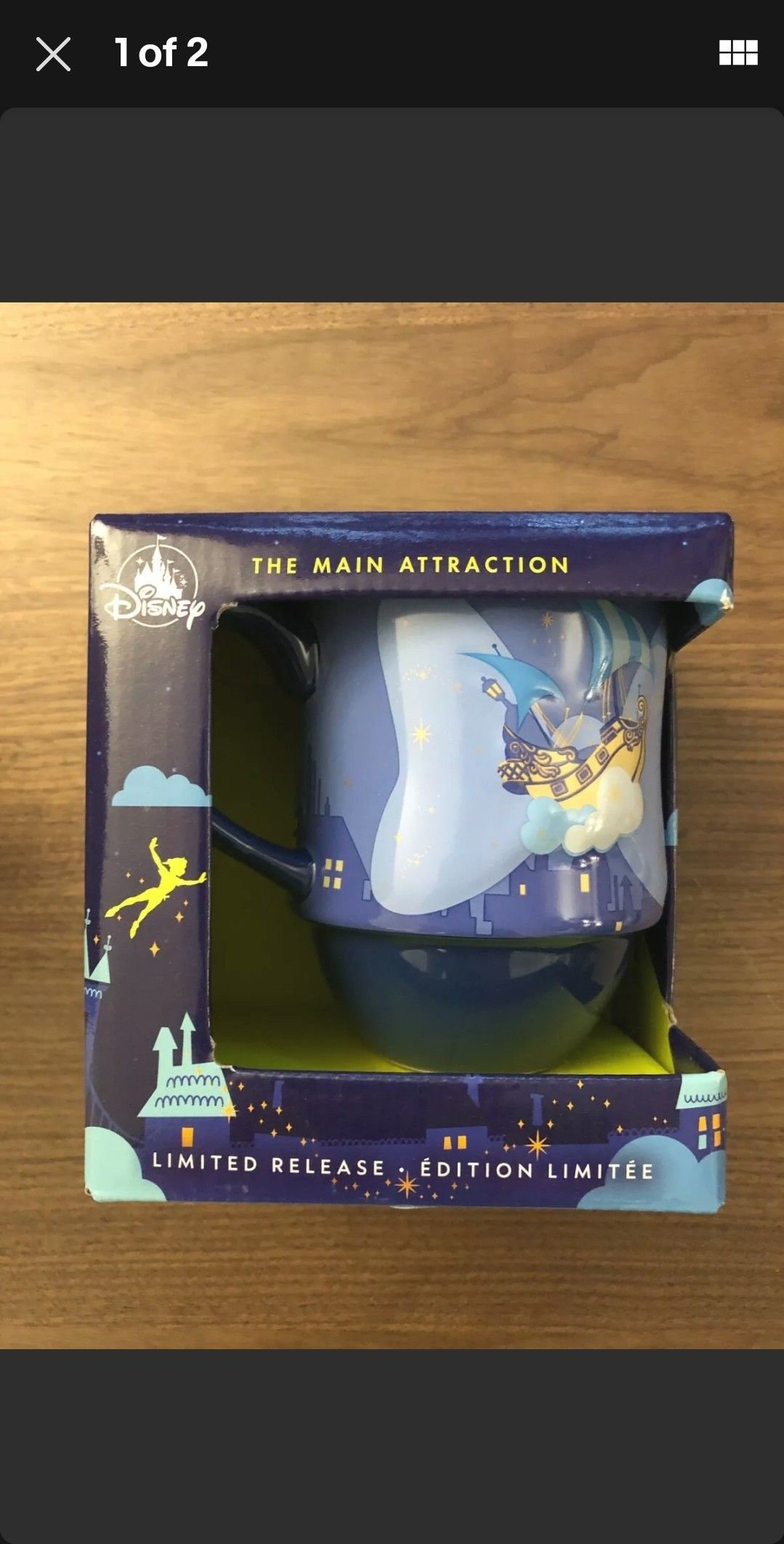 Disney Minnie Mouse: The Main Attraction Mug – Peter Pan's Flight