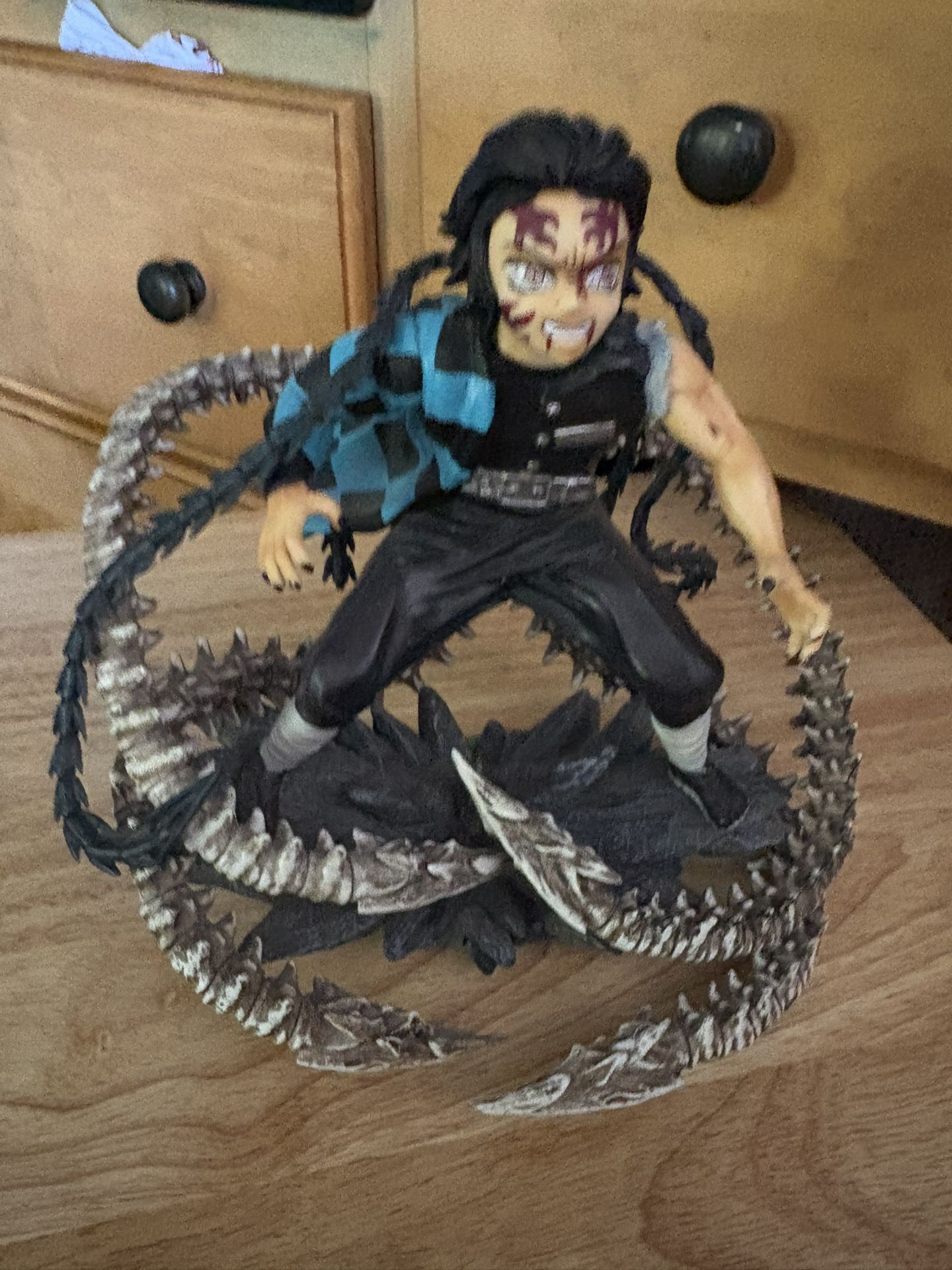 Demon Slayer Tanjiro Possessed Rare Statue 