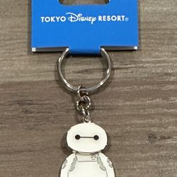 BAYMAX Tokyo Disney Resort Japan OFFICIAL Moveable Keychain BIG HERO Disneyland