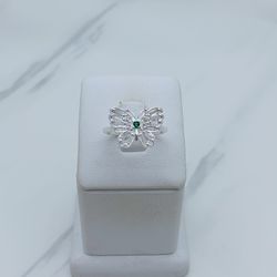 ❤️ 925 Sterling Silver ring butterfly   ❤️ Size 8  Fine jewelry   ❤️ Anillo de plata 925 de mariposa   ❤️ Tamaño 8  ❤️ Anillo Plata 925 