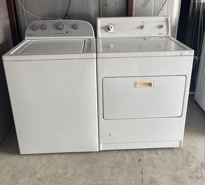 Whirlpool Washer And Kenmore Electric Dryer