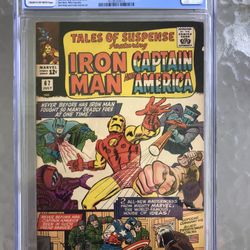 Tales Of Suspense #67 (1965) CGC 6.5 — Red Skull & Hitler Apps; Lee & Kirby