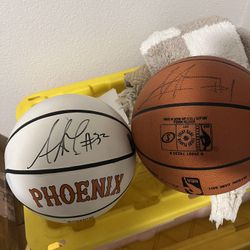 Phoenix Suns Signed Balls 