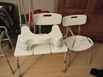 Shower Chairs, Walker, Cruches