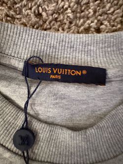Grey Louis Vuitton sweat shirt , size medium