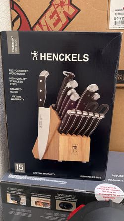 Henckels Statement Fine Edge 15-Piece Knife Block Set