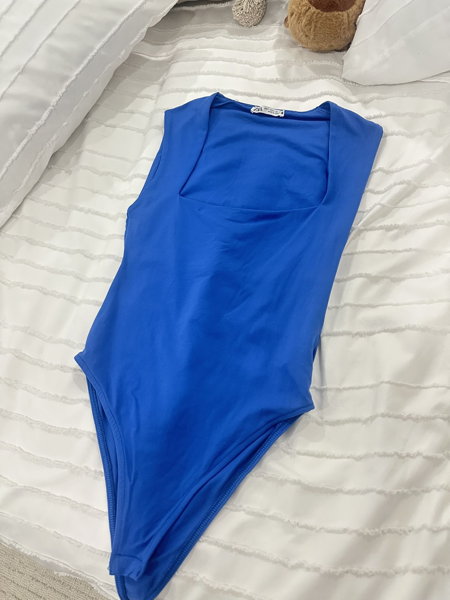 Zara Blue Bodysuit