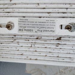 Harvest Pro 1000 W Sw