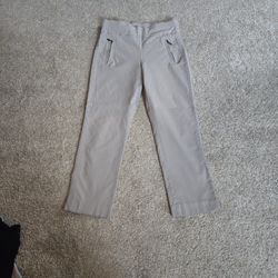 INC International Concepts Women's Gray Ankle Pants (Size 8)