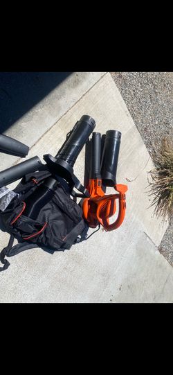 Black and decker leaf blower 3in1 vacuum