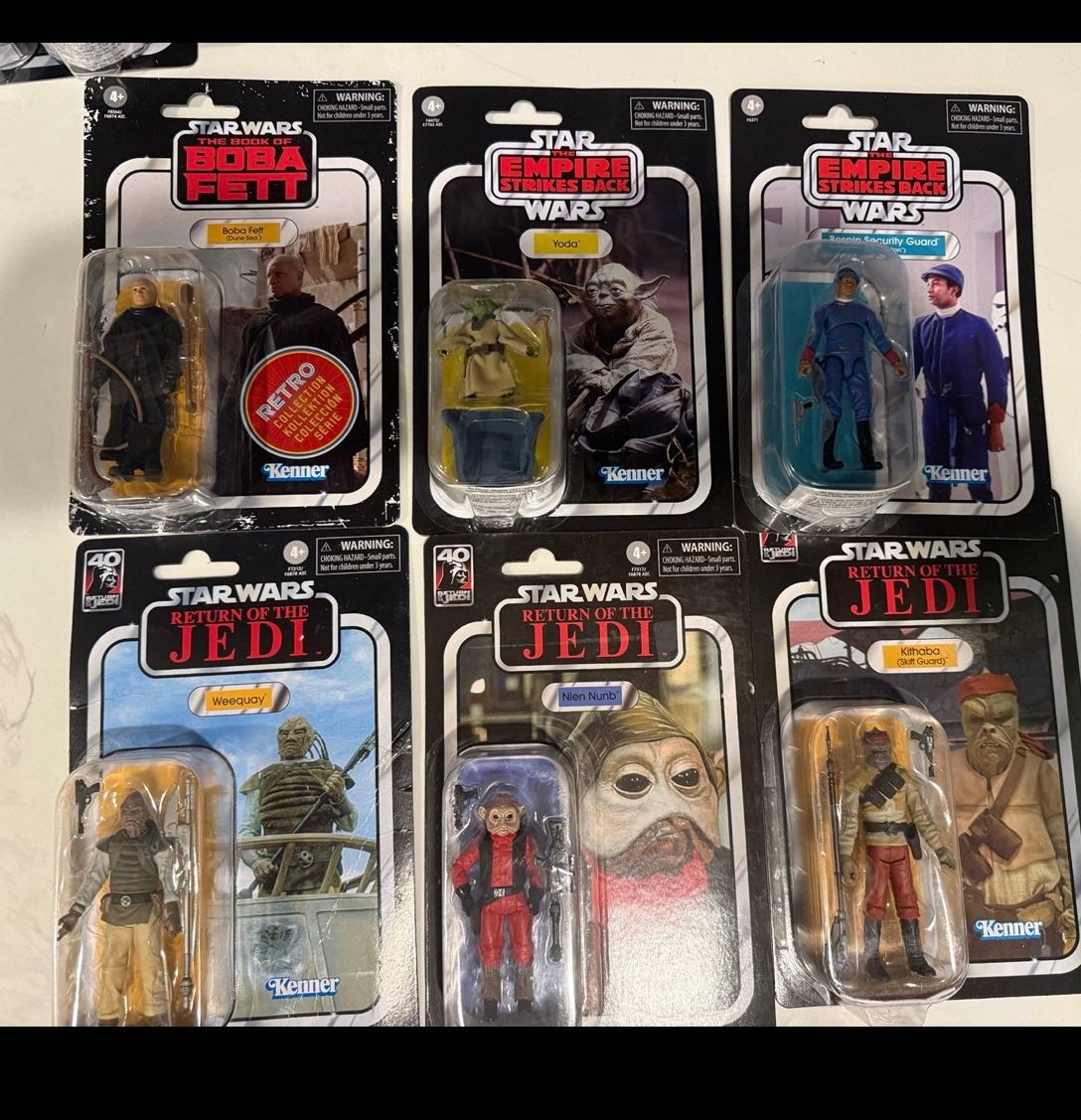 Start Wars Lot Of 6 Price Is Negotiable