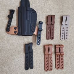 Comp-Tac CTAC IWB Holster For Sig Sauer 229 9mm W/rail LSC 1.25 Clips