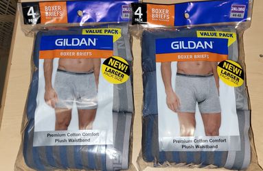 Brand New. Eight Pair. Men's 2XL. 44-46. Never Opened. Ii 