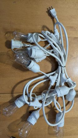 White String Lights 14.5 Feet