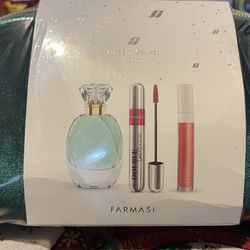 farmasi  Green Velvet Pouch Set