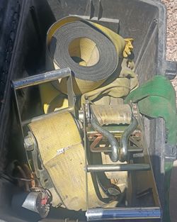 Heavy duty ratchet straps