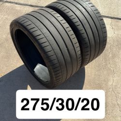 (1)275/30/20 michelin pilot sport 4S