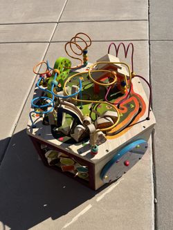 Wooden Kids Activity Center - Very Sturdy / High Quality 