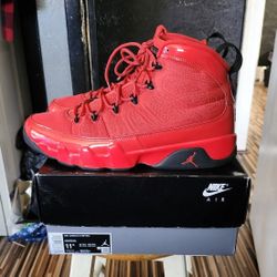 Jordan 9 Chilli Red Good Cond Size 11.5 $150