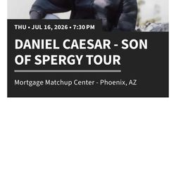 Daniel Caesar concert tickets