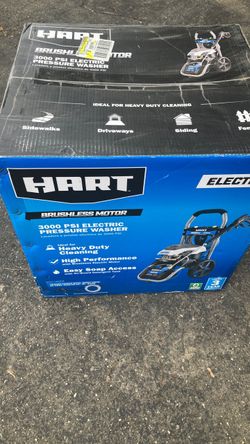 Hart 3000 PSI Electric Pressure Washer