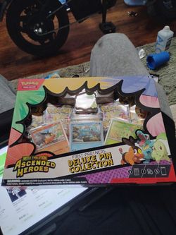 Pokemon card ascended heroes deluxe pin collection