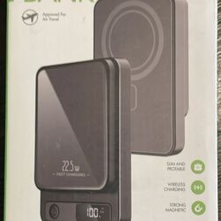 Portable Power Bank 10000mAh magnetic wireless fast charger