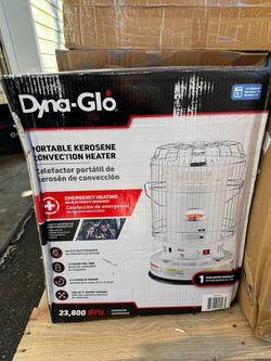 Dyna-Glo WK95C8 23,800 BTU Portable Indoor Kerosene Convection Heater 