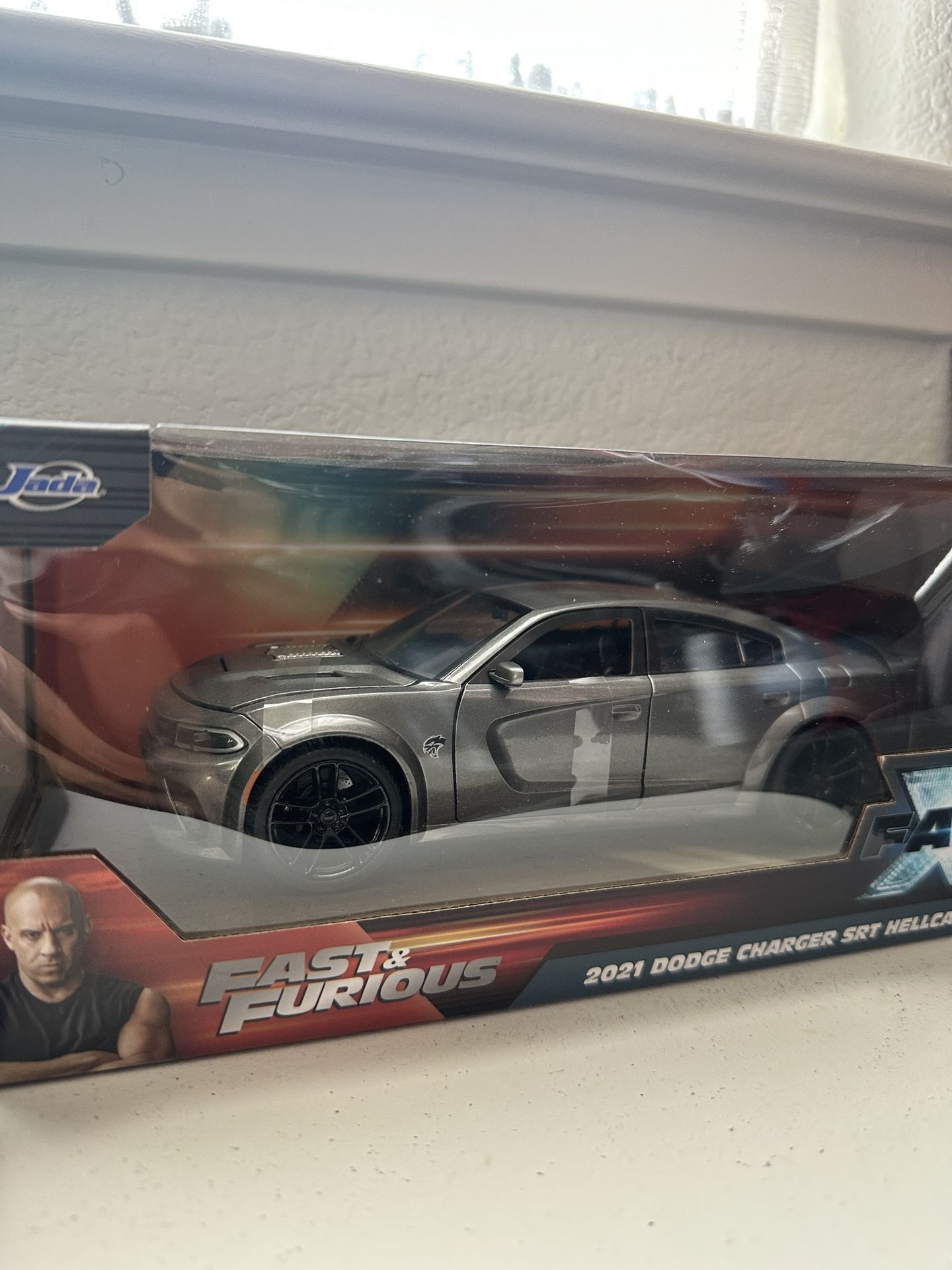 Dodge Charger Hellcat Fast And Furious Diecast Scale Model Car