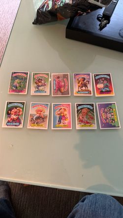 Garbage Pail Kids Trading Cards Lot of 10
