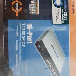 Linksys 16 Port 10/100 Switch  (NEW)
