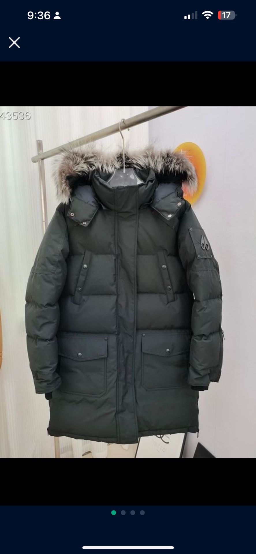 Moose Knuckle Long Down Parka