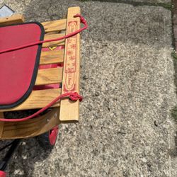 LL Bean Sled With Handle