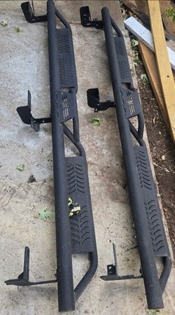 Truck Rock Slider Running Boards Pair