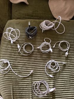 Apple phone chargers lighting min two for purchase see notes good deal!