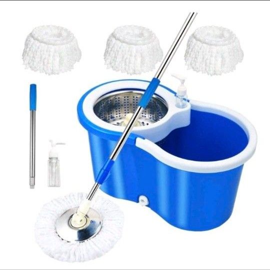 Spin Mops And Bucket Set/ Floor Mop And Bucket Set 