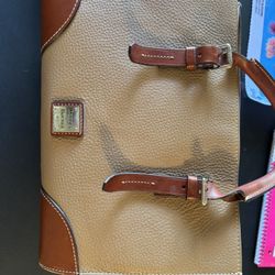Vintage Dooney & Bourke Two Tone Bag 