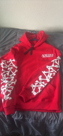Amir Red Bones Hoodie