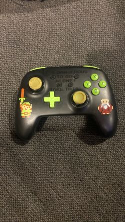 The Legend Of Zelda Enhanced PowerA Nintendo Switch Wired Controller. Used
